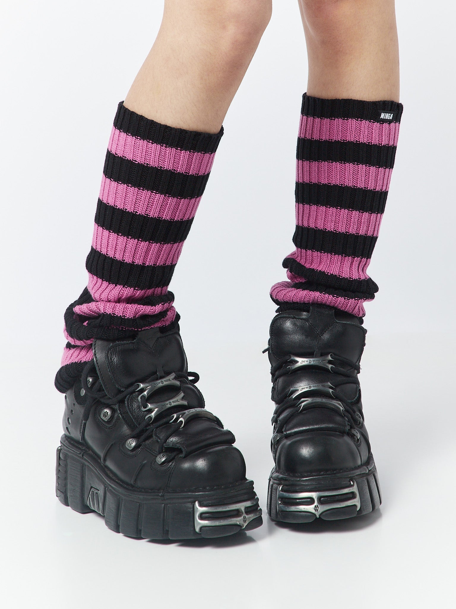 All Striped Up Leg Warmers - Minga EU