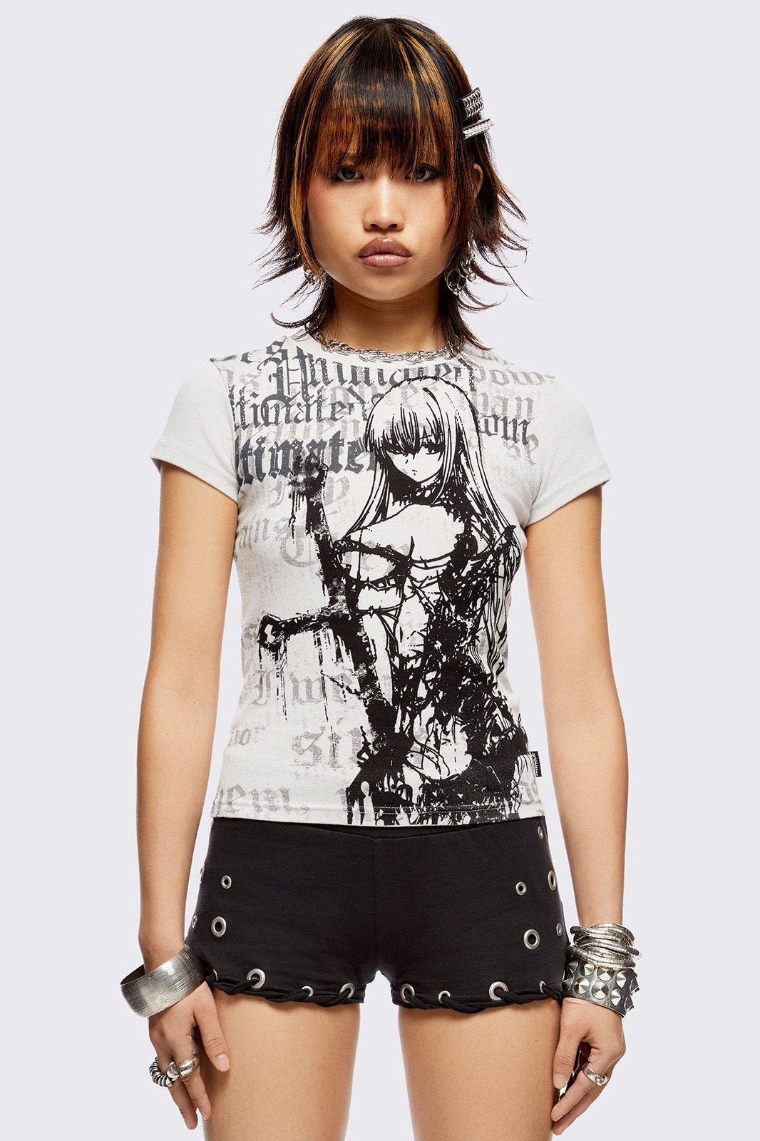 Candymix T-Shirt Donna Bandiera Della Germania Stile Grunge - 100% Cotone, Vestibilità Standard