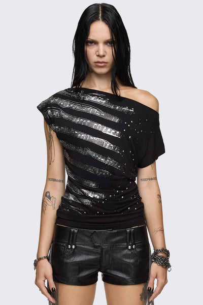 Women's Tops & T-Shirts - Graphic Tops, Y2K & Grunge Styles