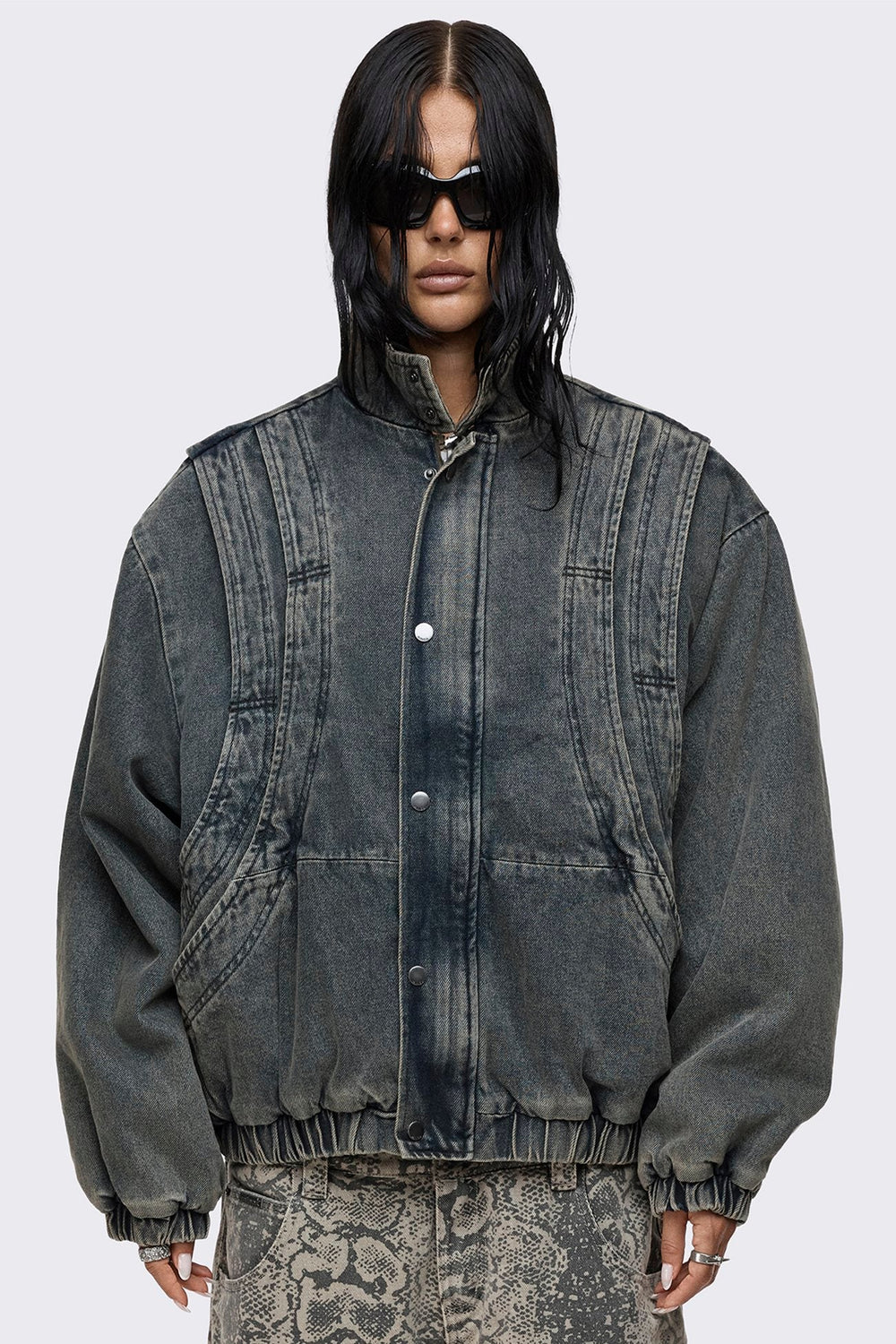 Grunge & Y2K Women's Jackets: Faux Fur, Bombers, Fleece Borgs