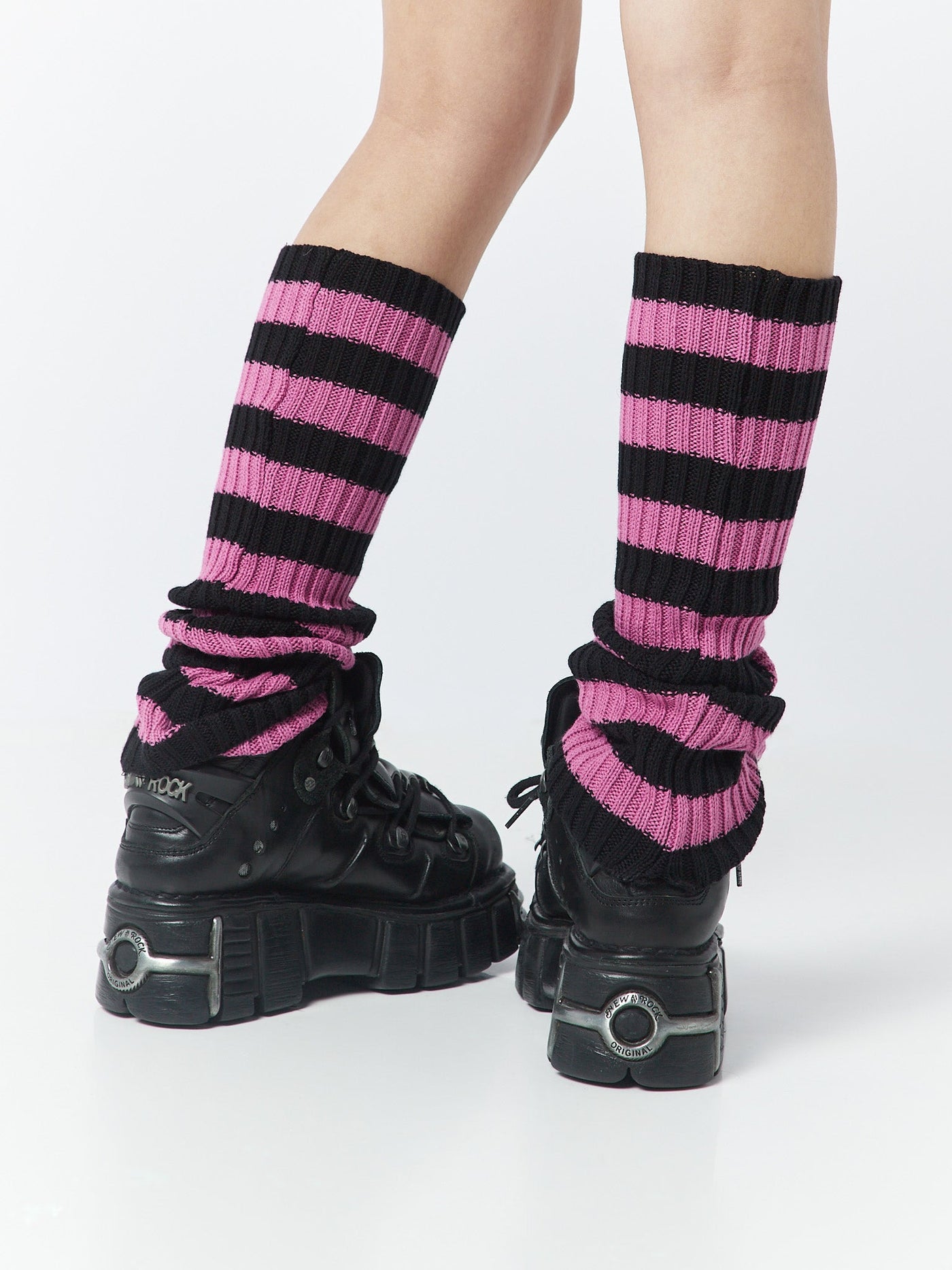 All Striped Up Leg Warmers - Minga EU