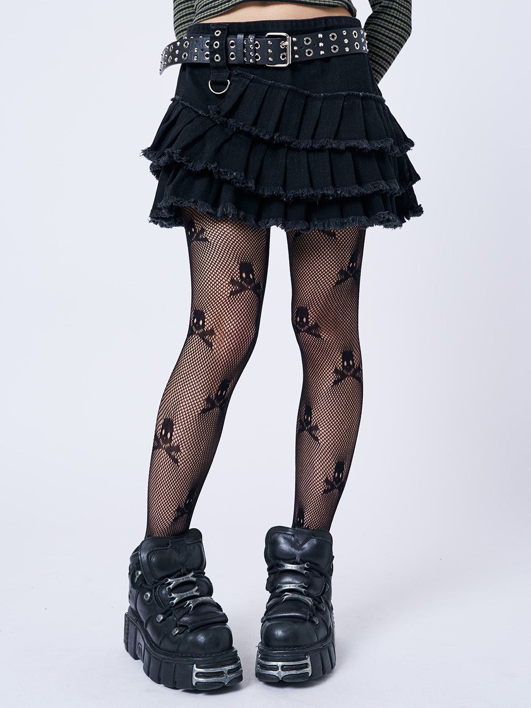 Azelia Black Pleated Mini Skirt product