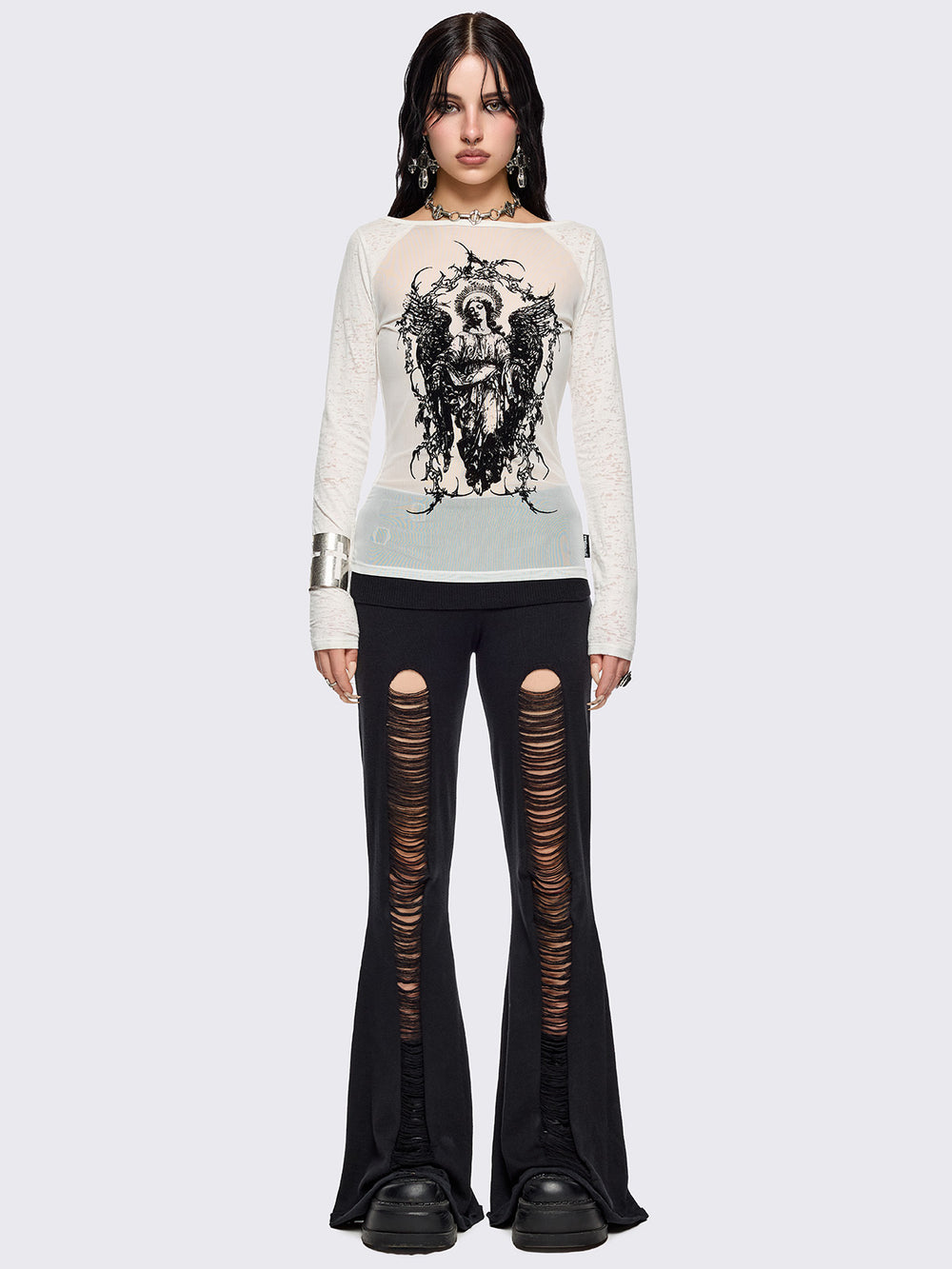 Long Sleeve Tops | Graphics, Y2k & Grunge Styles | Minga