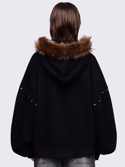 Chaotic Self Zip Up Hoodie