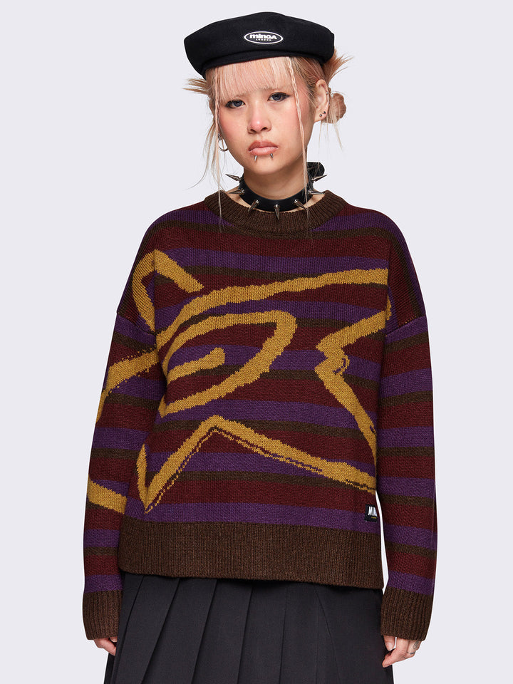 Minga London セーター ユニオンジャック Union Jack Distressed Jumper - UK flag | Minga London
