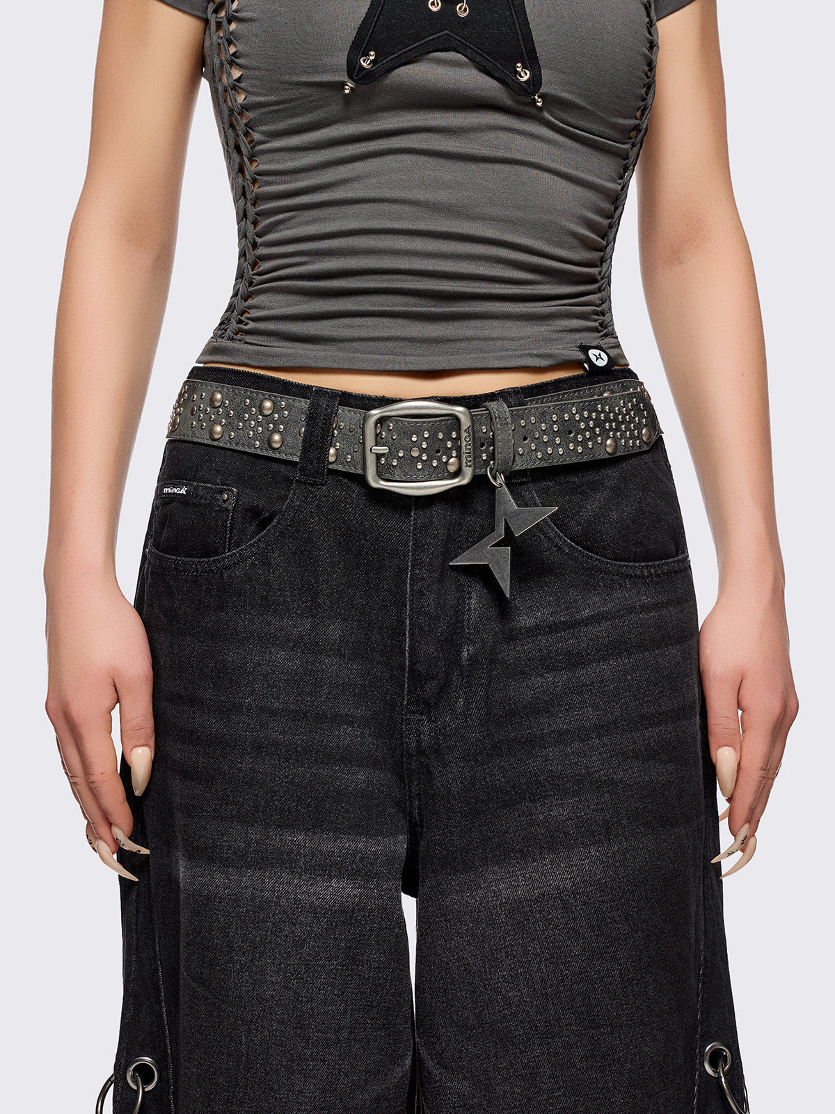 Crave Studded Buckle Belt