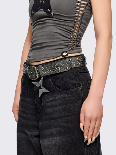 Crave Studded Buckle Belt