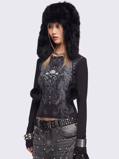 Graveborn Black Top