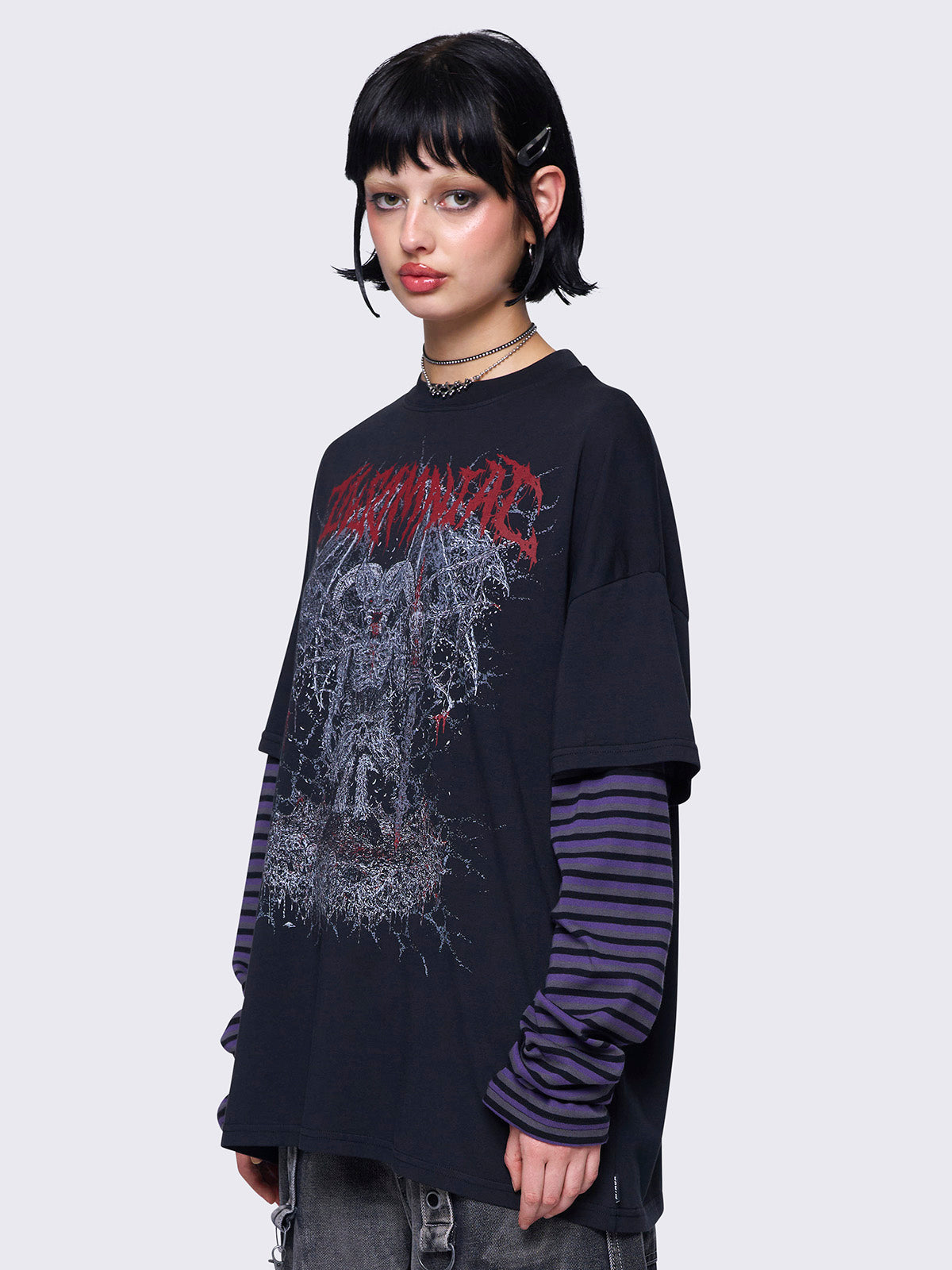 Insomniac Layered T-shirt