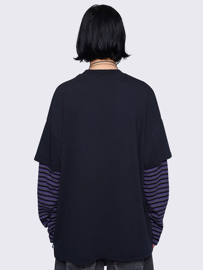 Insomniac Layered T-shirt