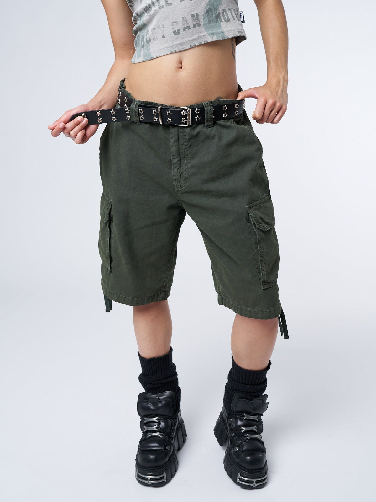 3.1 Phillip Lim Utility cotton cargo shorts - Green