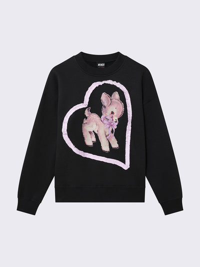 Lamb Supremacy Ruffled Sweatshirt