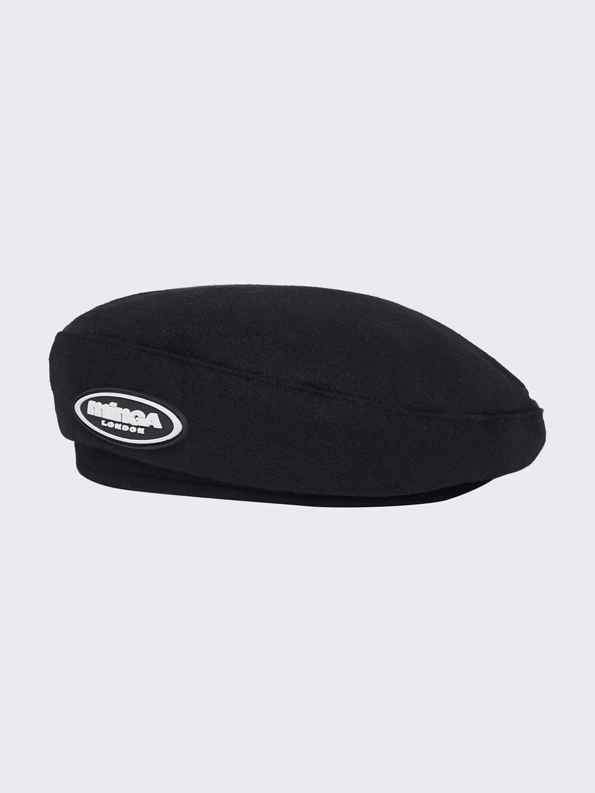 Beret hat in black