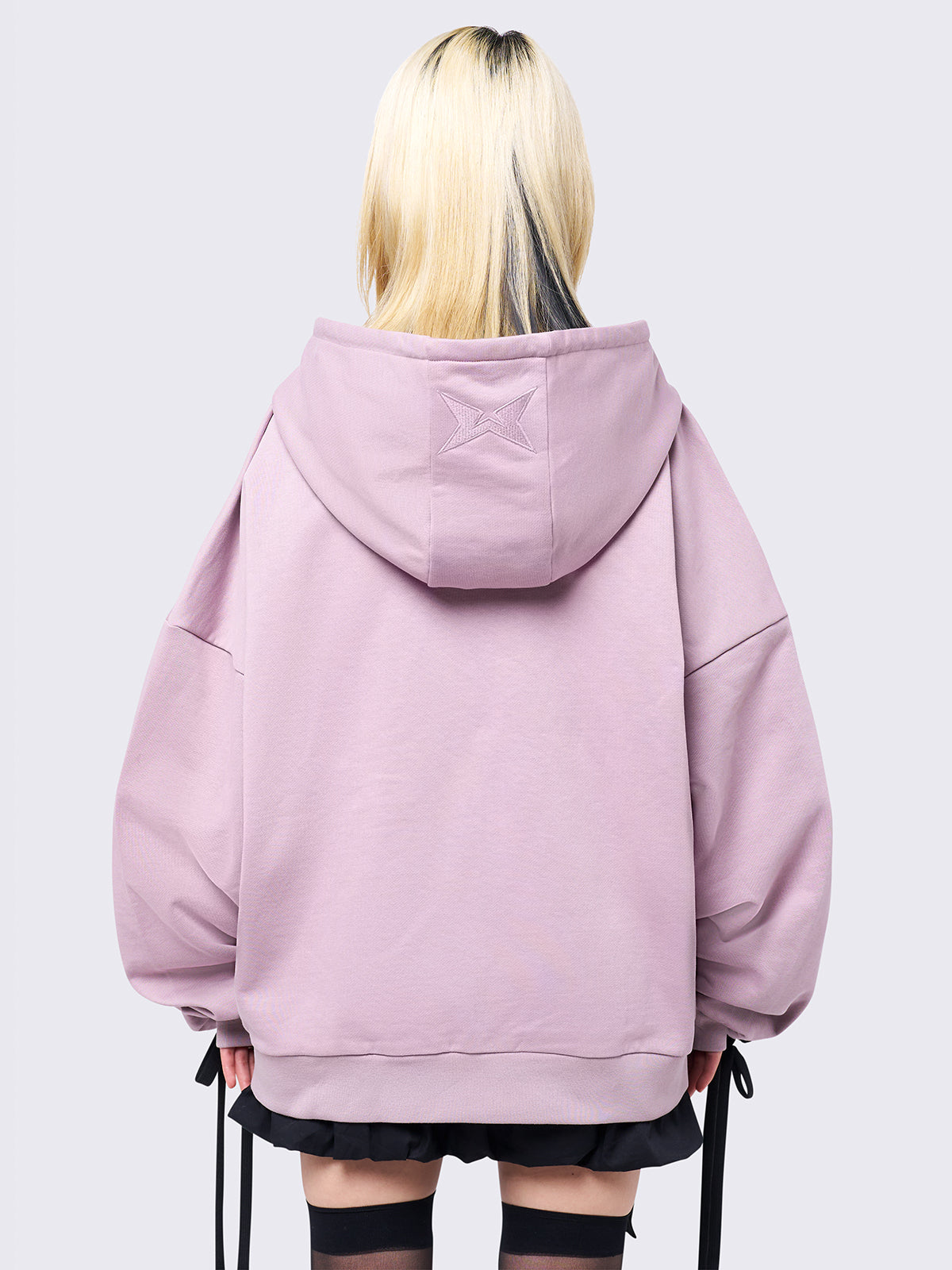 Mia Pink Zip Up Hoodie