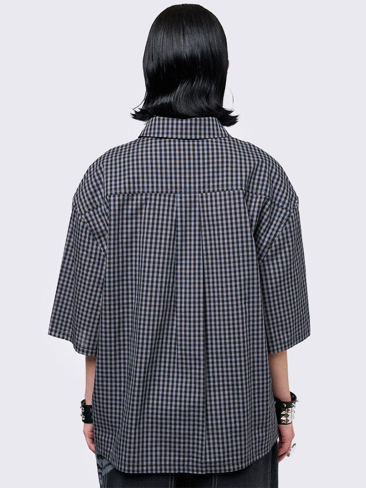 トップス jimwag fringe check shirt 71e7aafc-9f19-4c20-9297-