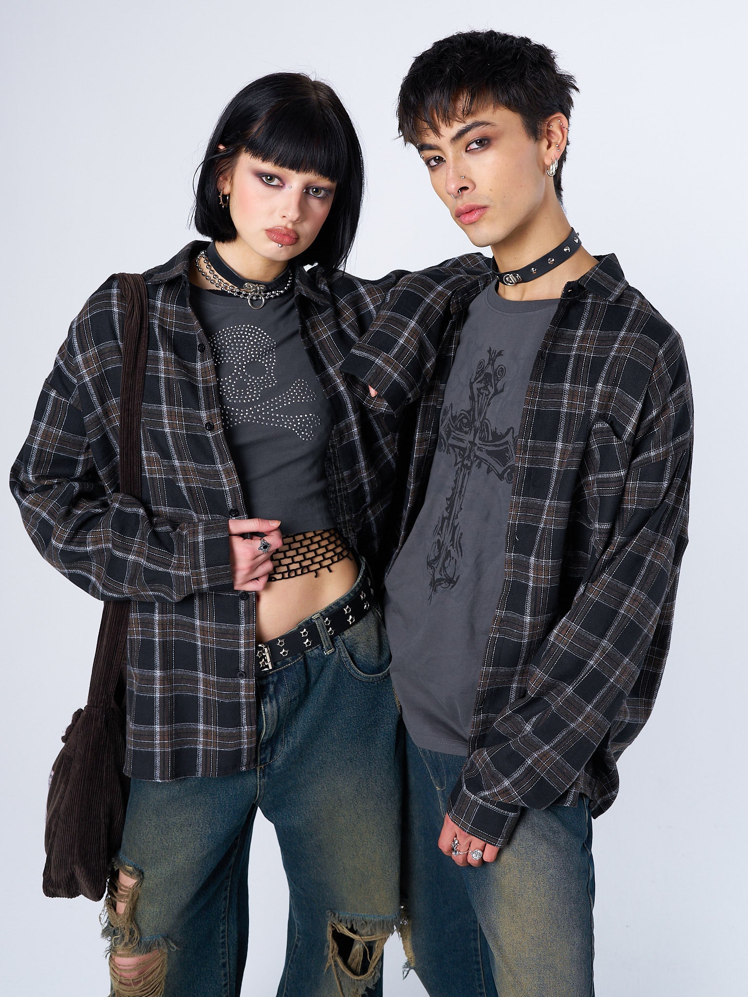 Tyler Black & Grey Checked Shirt product