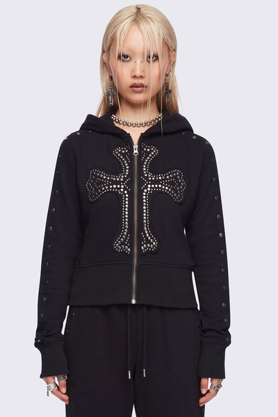 トップス beeden VEST STUDS HOODIE IMG-6815.jpg?v=1734248456