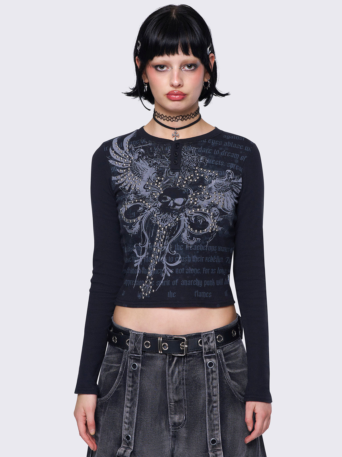 Winged Darkness Top