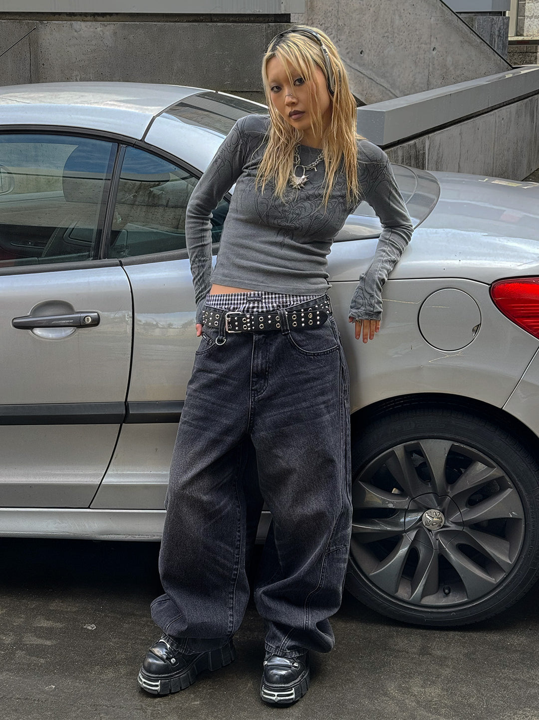 Black Wash Super Baggy Jeans | Minga London – Minga London US