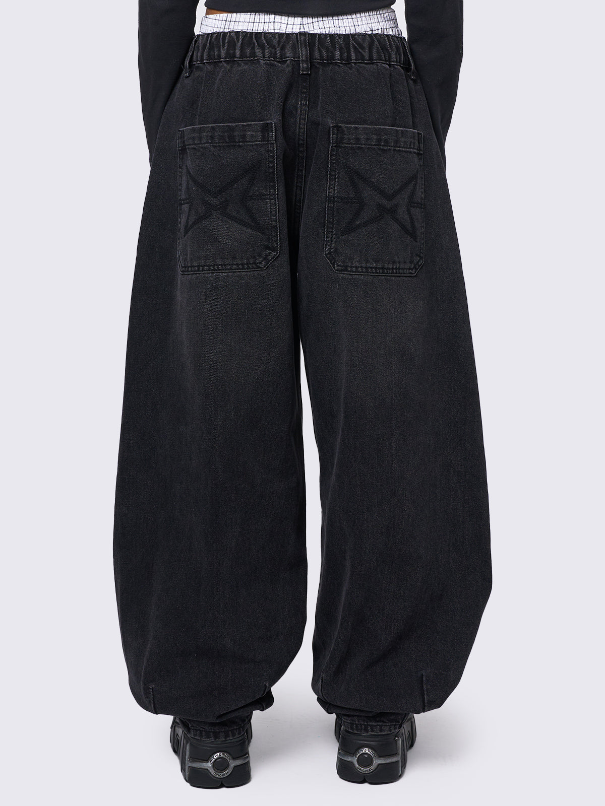 Bloom Black Balloon Jeans