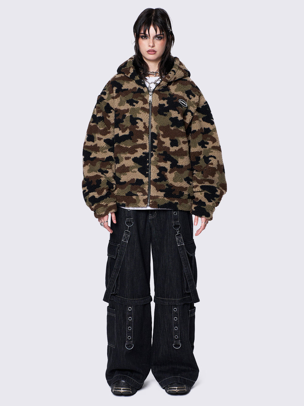 Fleece Jackets | Borg, Black & Graphic Zip-Up Jackets