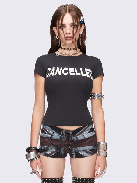 ミュージシャン BABYL ISSUES TEE cancelled-baby-tee_2_grande.
