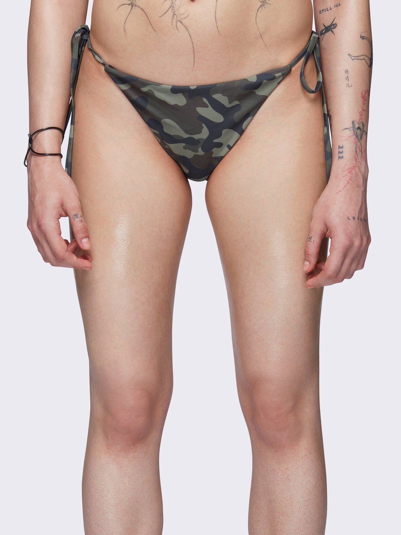 Combat Starlet Camo Tie Side Bikini Bottoms