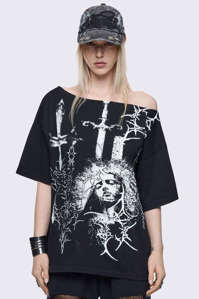 Women's Tops & T-Shirts - Graphic Tops, Y2K & Grunge Styles