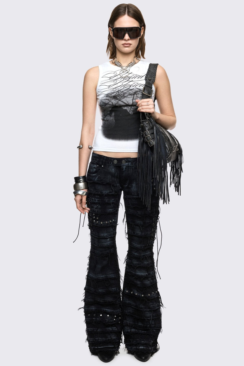 Jeans | Baggy, Wide Leg, Graphic & Flare Jeans | Minga London