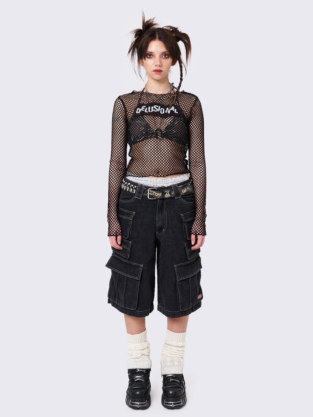 Women's Mesh Tops - Y2K, Grunge & Alt Fashion | Minga London