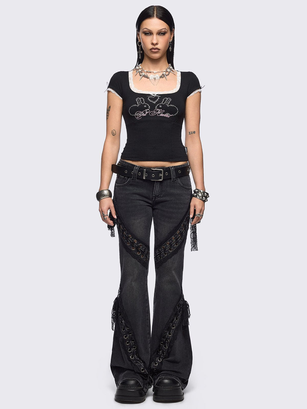 Women's Tops & T-Shirts - Graphic Tops, Y2K & Grunge Styles