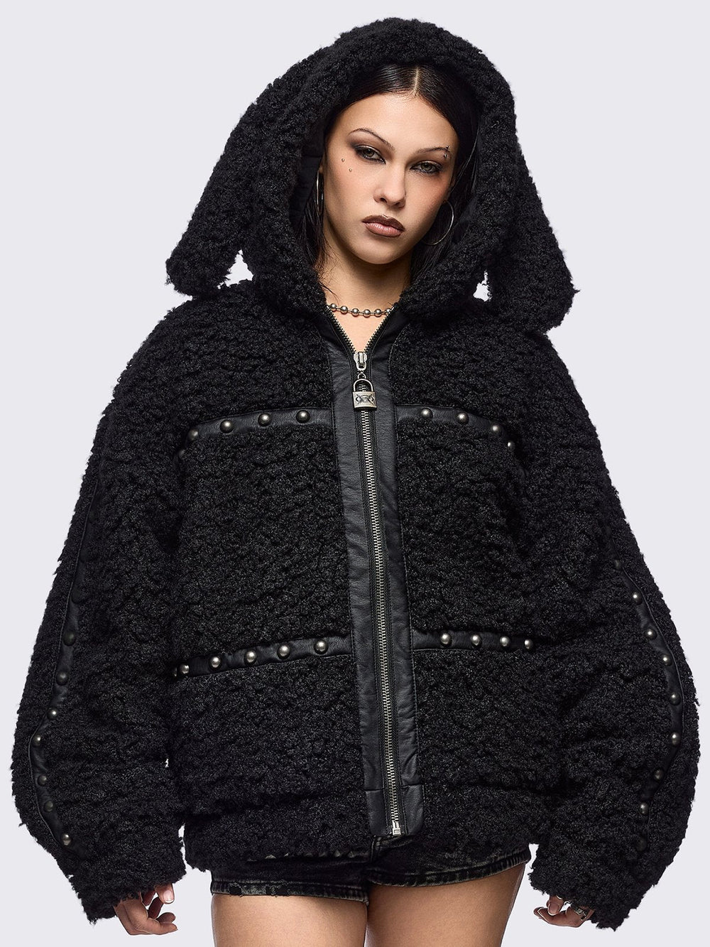 Grunge & Y2K Women's Jackets: Faux Fur, Bombers, Fleece