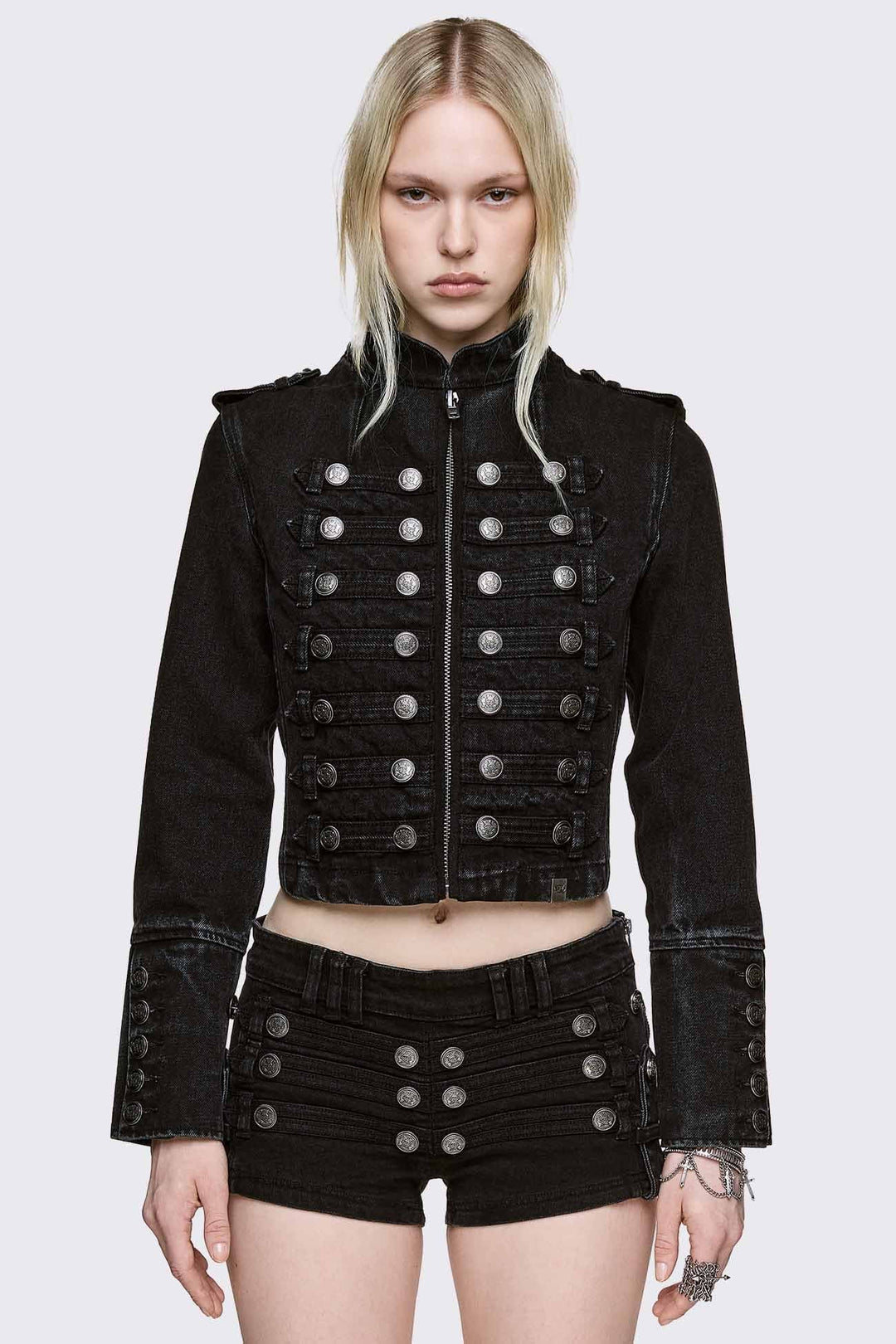 Minga London デニム ミリタリージャケット hilda-military-jacket-1_1080x.