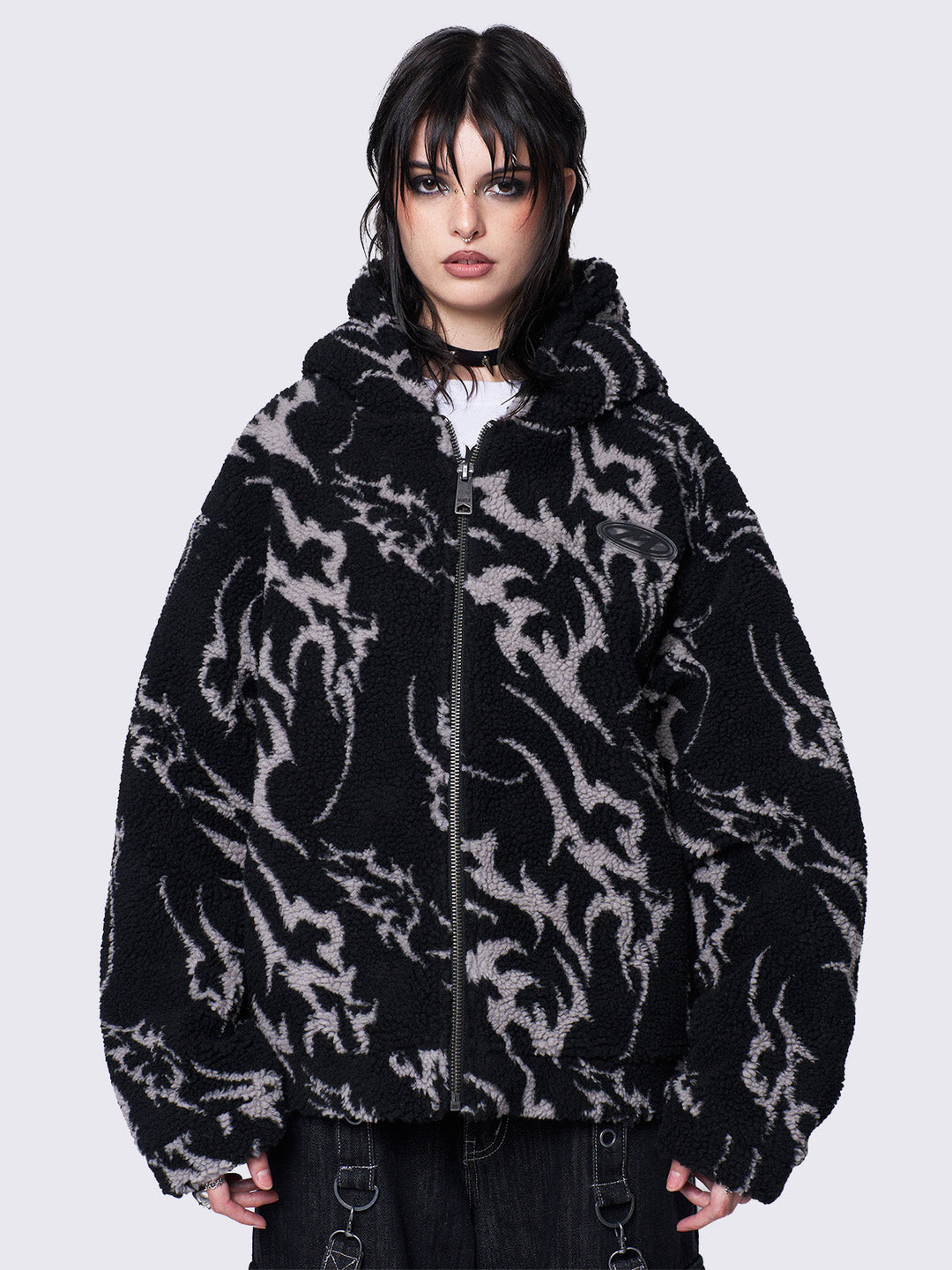 SLY N3B ブラック　ミリタリー　ラクーンファー　ビッグフード　ボア　y2k 2026年最新】SLY N3Bの人気アイテム - メルカリ