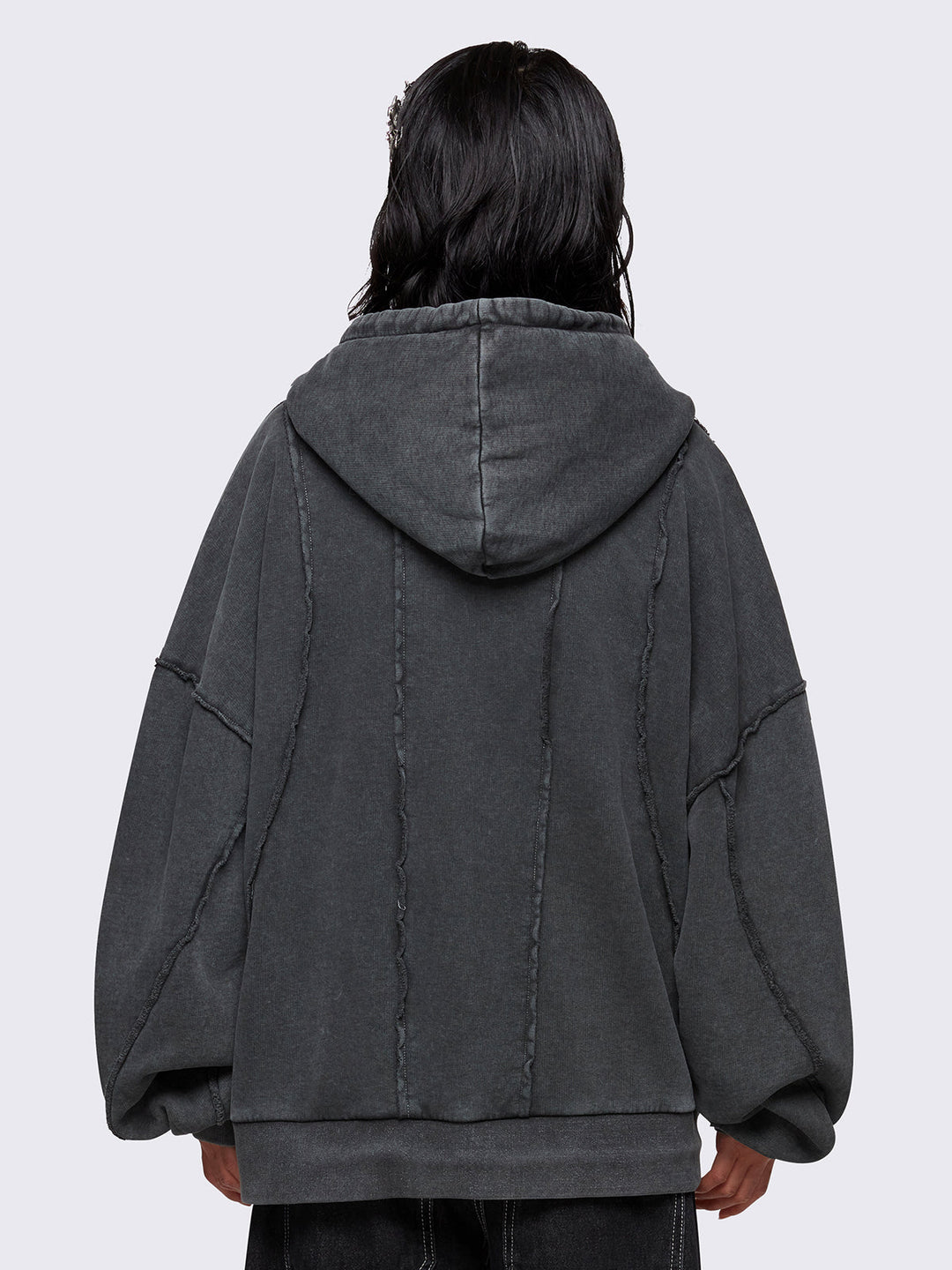 【ANGLAN】Corduroy Hood Padded Jumper ANGLAN】Corduroy Hood Padded Jumper