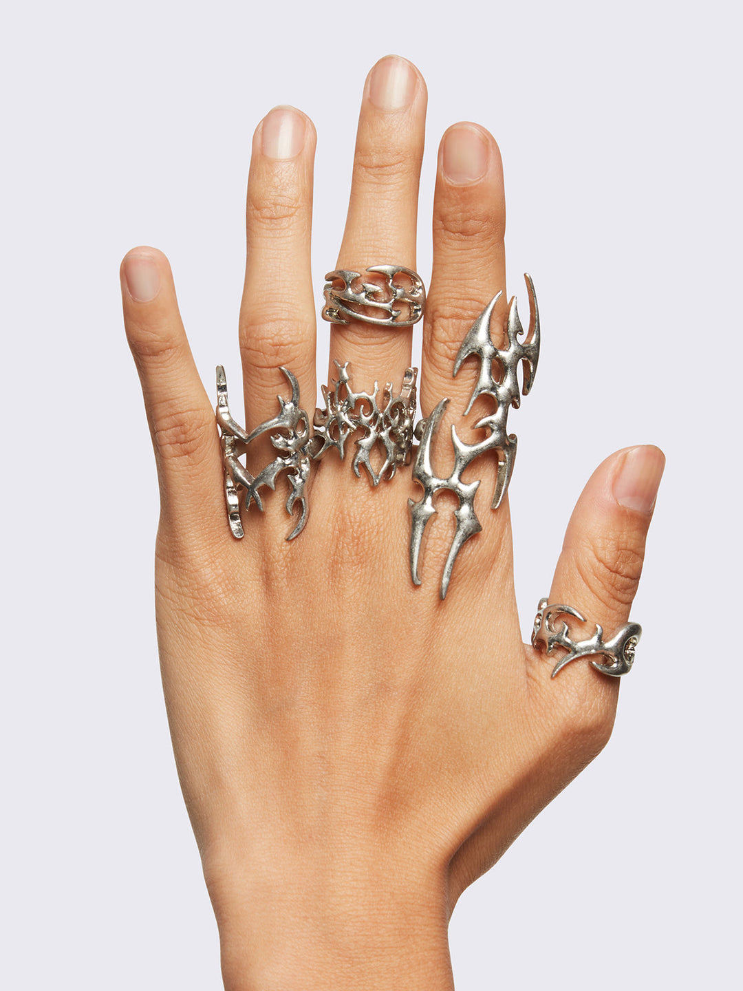 国内で当店のみ Minga London リングセット IRON VEINS RING SET iron-veins-ring-set_1_1080x.