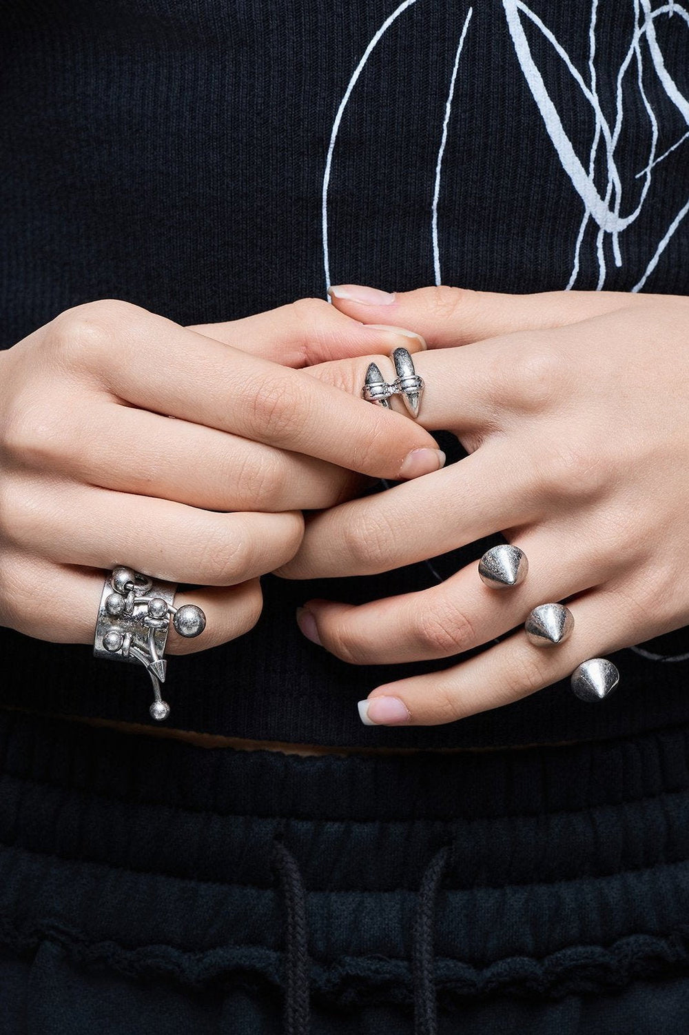Grunge & Y2K Rings - Accessories Collection | Minga London