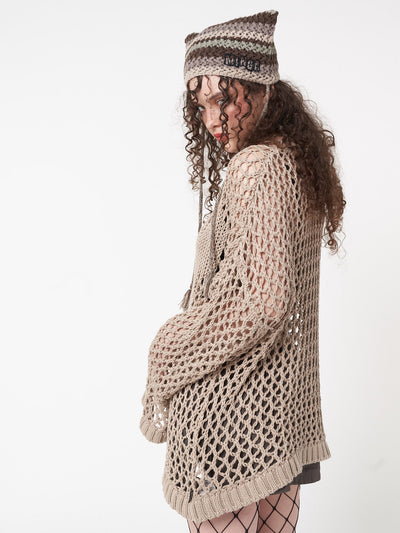 Metamorphosis Open Knit Jumper - Minga EU