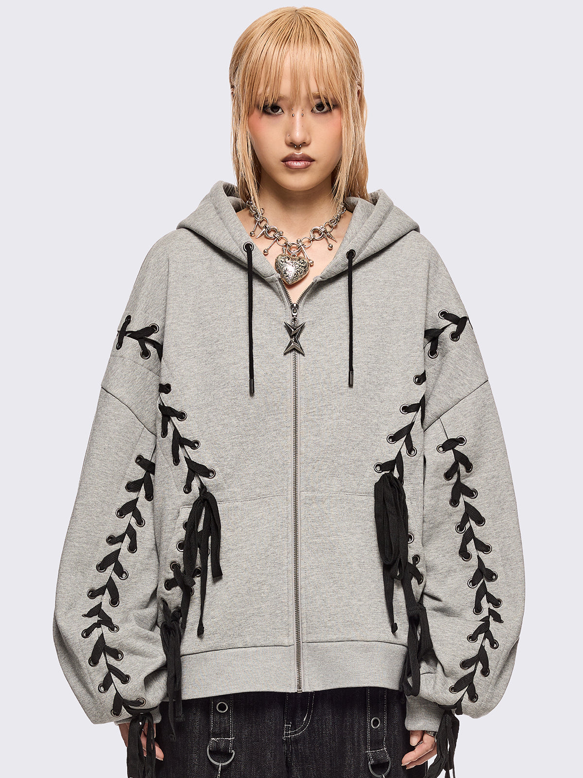 Sweatshirts & Zip-Up Hoodies - Grunge Y2K Clothing | Minga