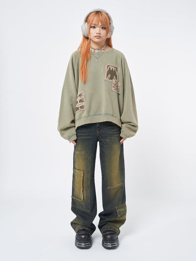 Patch Me Up Sweatshirt - Minga EU