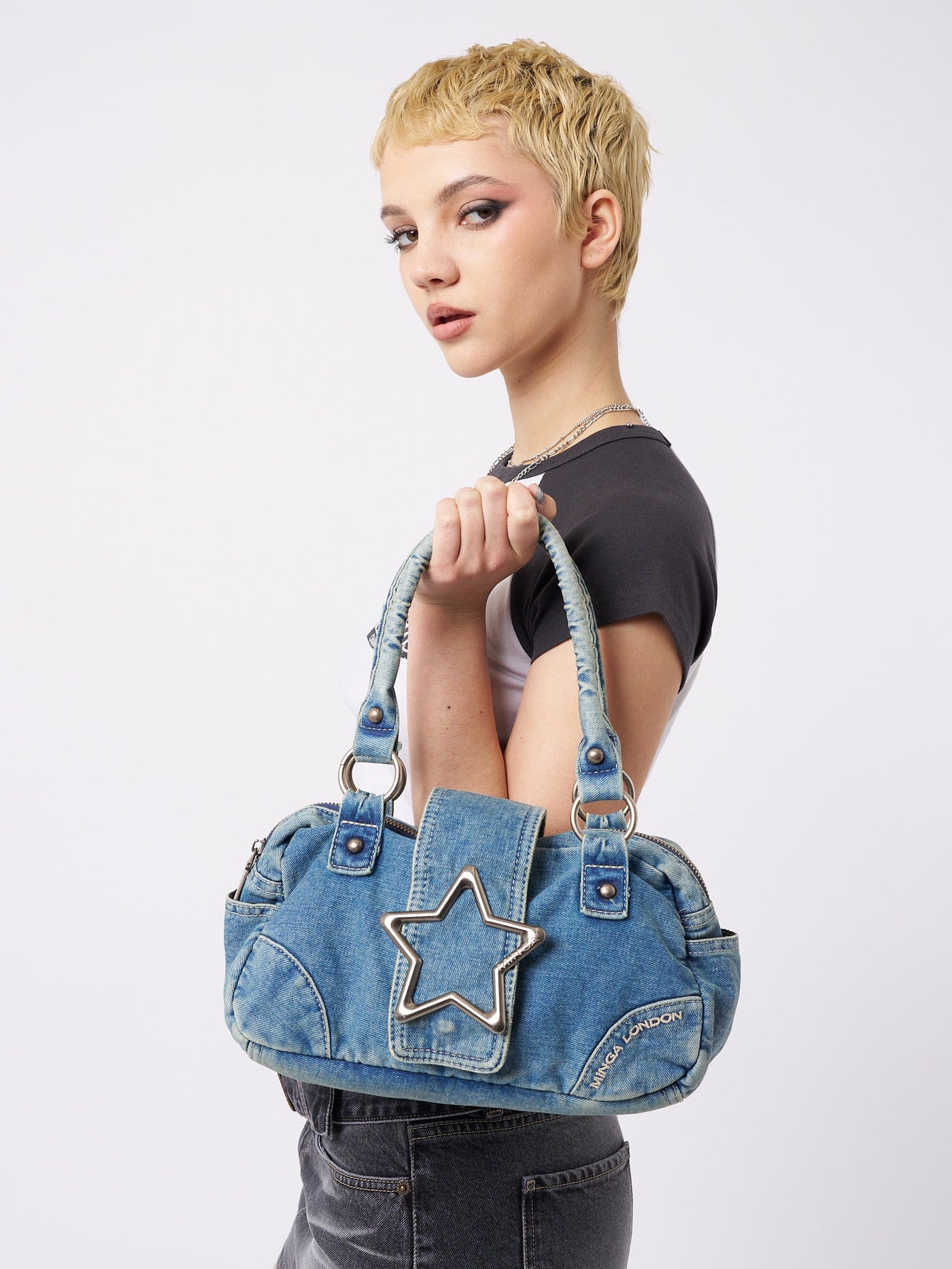 Star Girl Denim Y2k Handbag - Minga EU