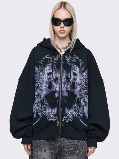 Sweatshirts & Zip-Up Hoodies - Grunge Y2K Clothing | Minga London
