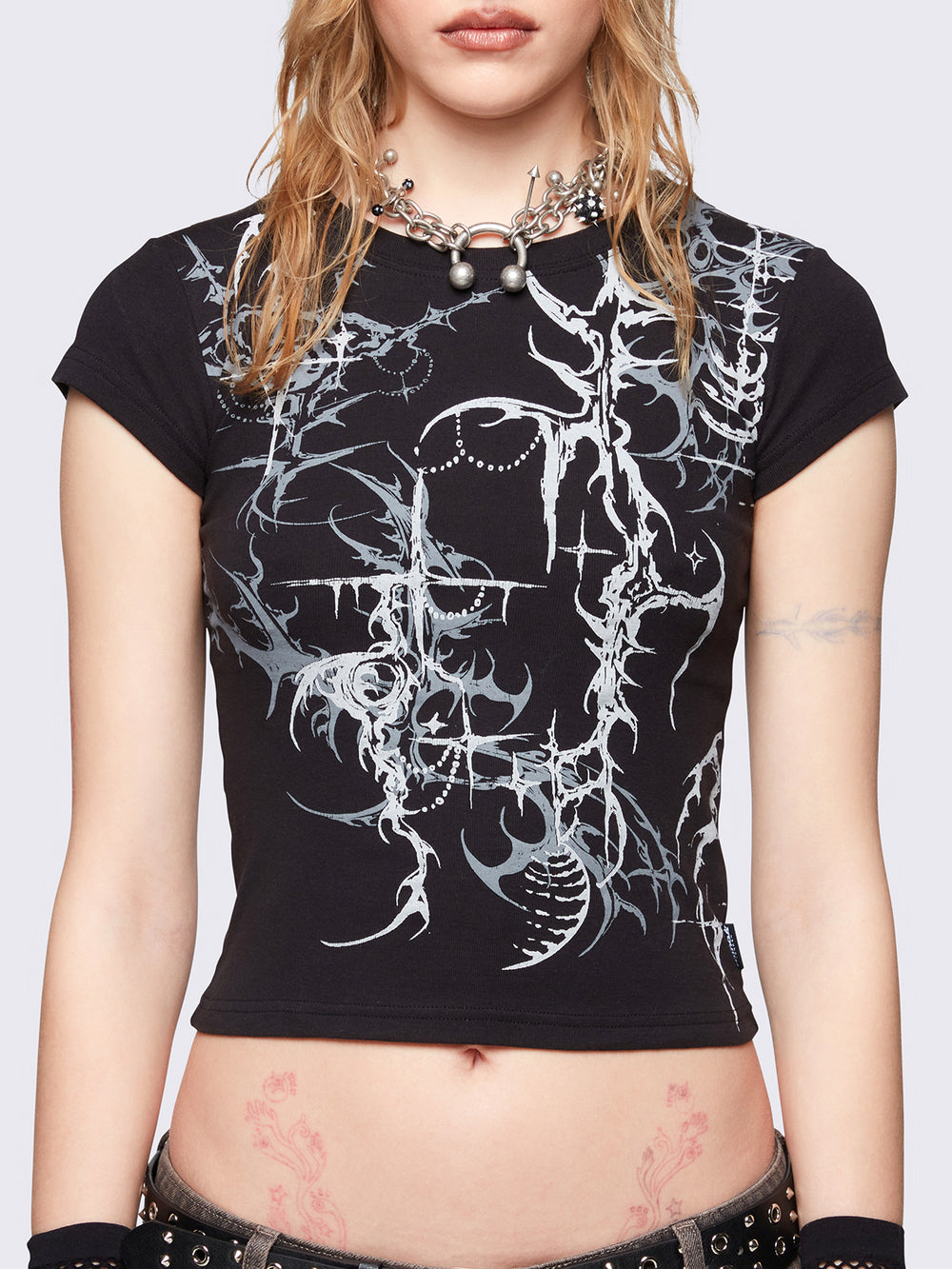全ての Women's Tops Styles Grunge & Y2K Tops, Graphic - T-Shirts & カットソー(長袖/七分)