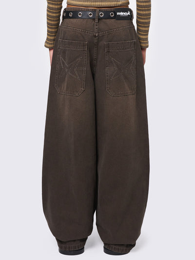 Ollie Brown Baggy Pants