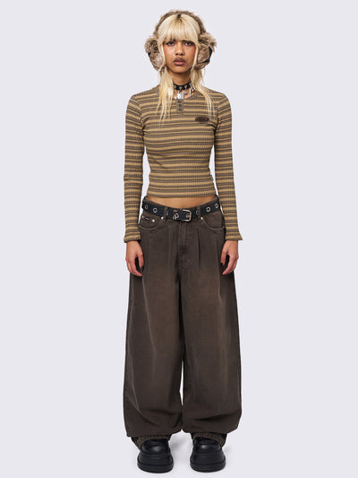 Ollie Brown Baggy Pants