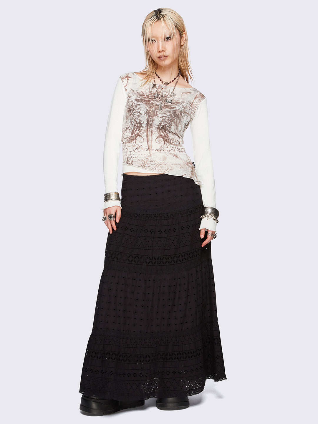 THE TOÉ MAYFAIR LACE SKIRT Mayfair Lace Skirt – THE TOÉ