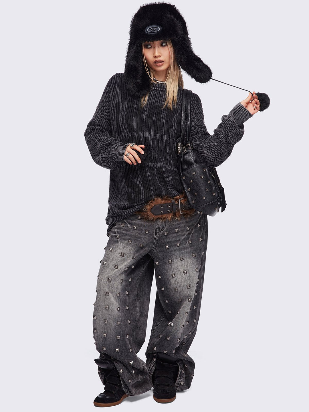 帽子 minga london ORION FURRY TRAPPER HAT Orion Furry Trapper Hat