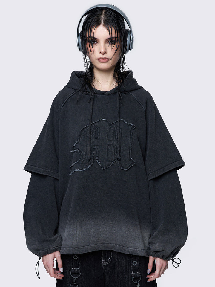 トップス beeden KNIT JQ LOOSE HOODIE KNIT JQ LOOSE HOODIE – BEEDEN