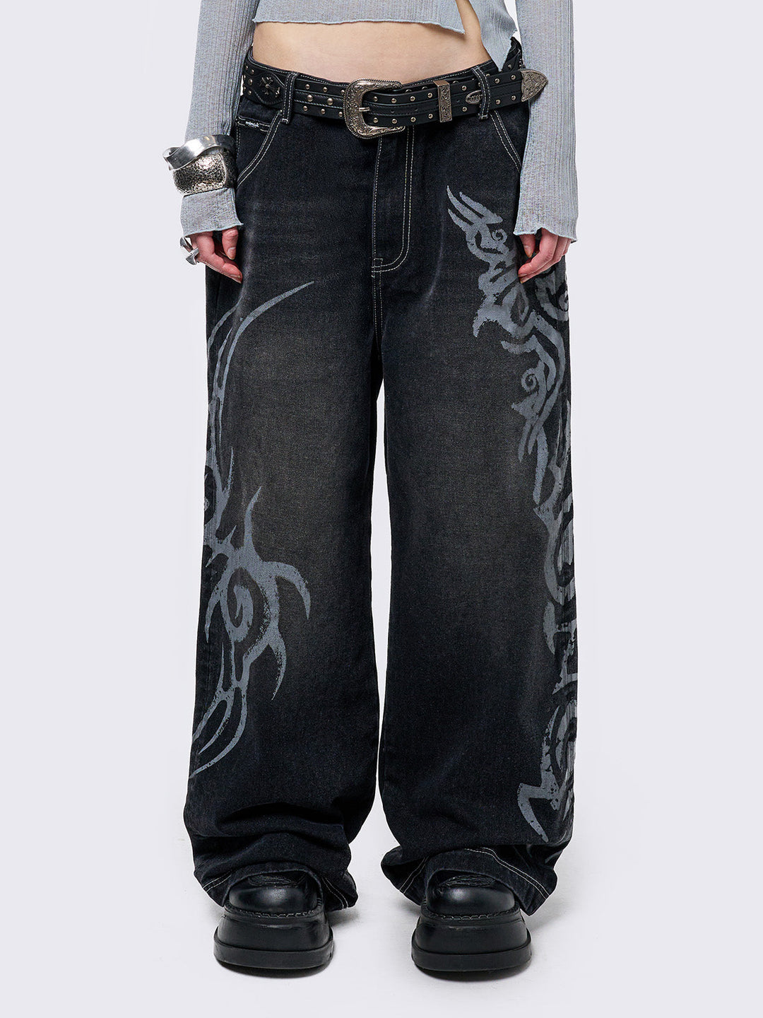 【mk】LAD MUSICIAN WIDE BAGGY DENIM LAD MUSICIAN ONLINE SHOP