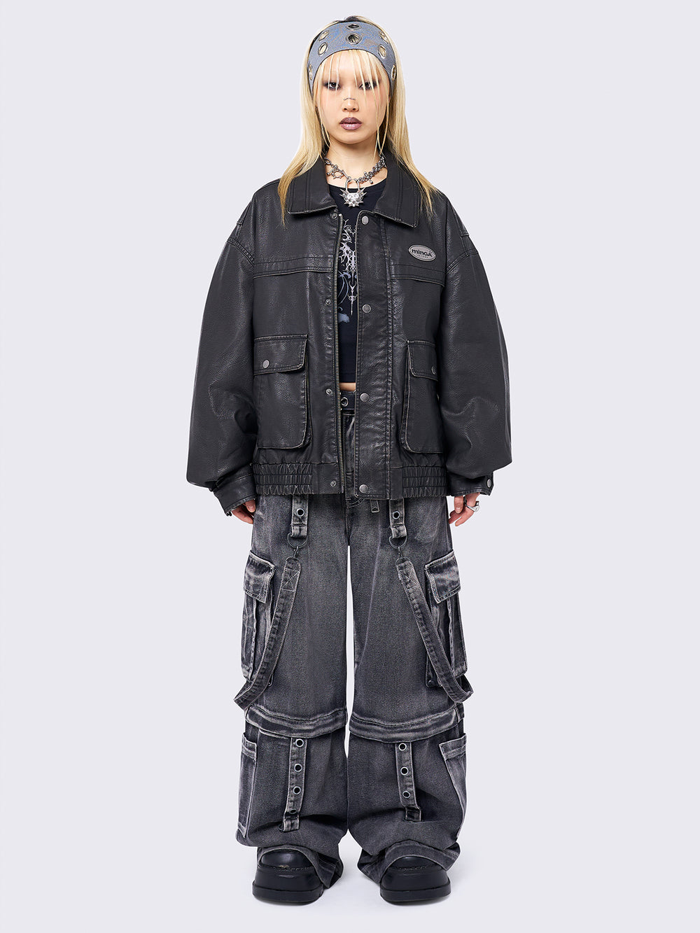 Grunge & Y2K Women's Jackets: Faux Fur, Bombers, Fleece